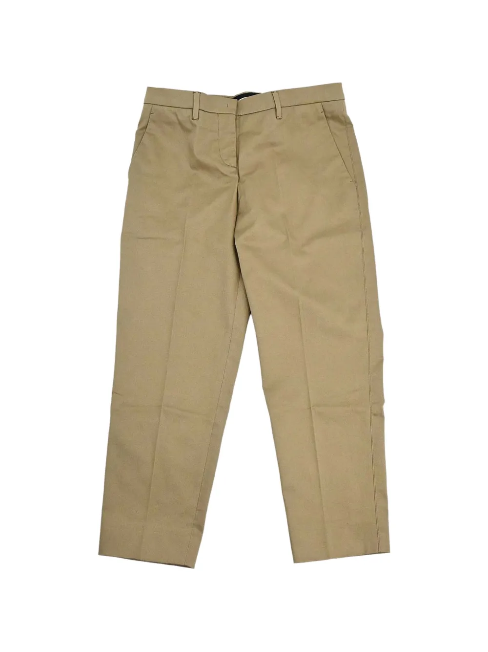 Miu Miu Pre-Owned 2014 straight-leg trousers - Tons neutres Miu Miu Pre-Owned 2014 straight-leg trousers - Tons neutres