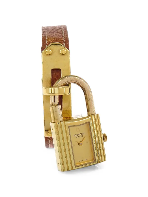 Hermès Pre-owned Kelly 20mm Watch in Gold
