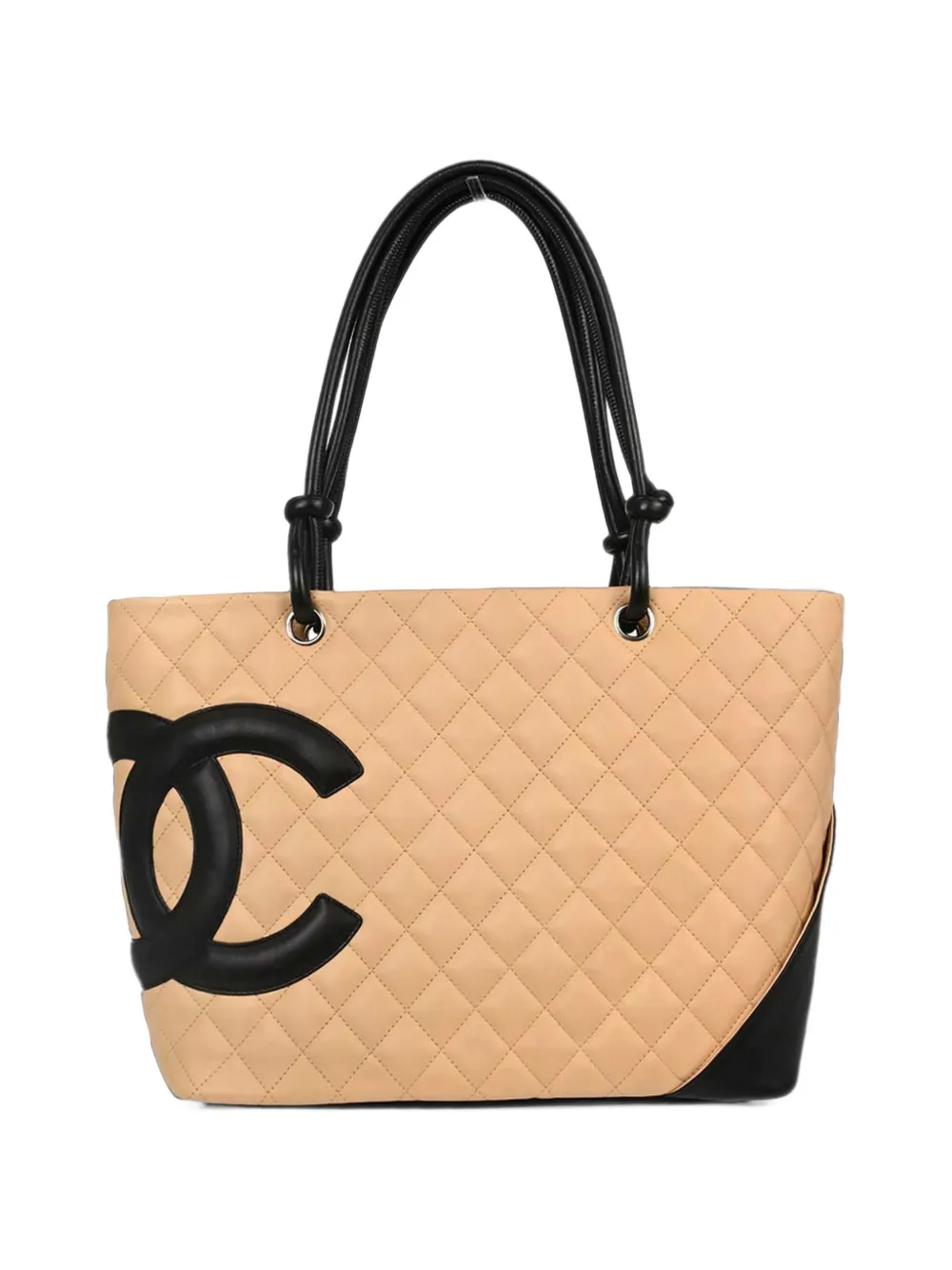 CHANEL Pre-Owned 2005-2006 Cambon Ligne tote bag - Toni neutri