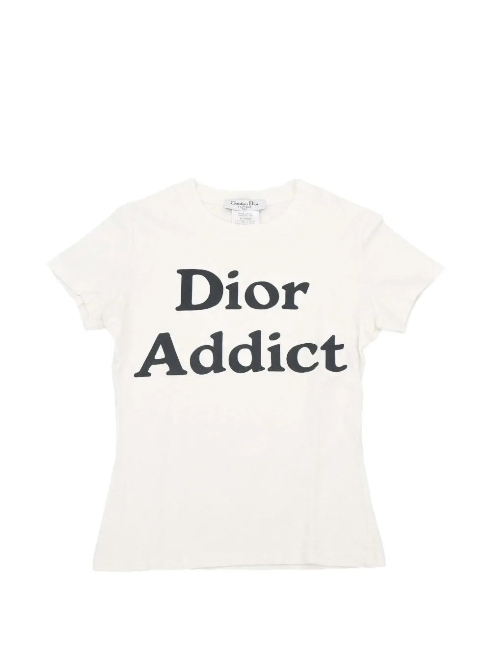 Christian Dior Pre-Owned 2002 Dior Addict T-shirt - Blanc