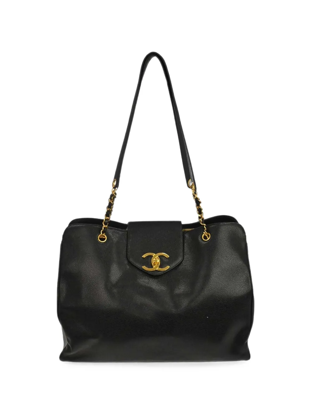 CHANEL Pre-Owned 1994-1996 Supermodel leather shoulder bag - Nero