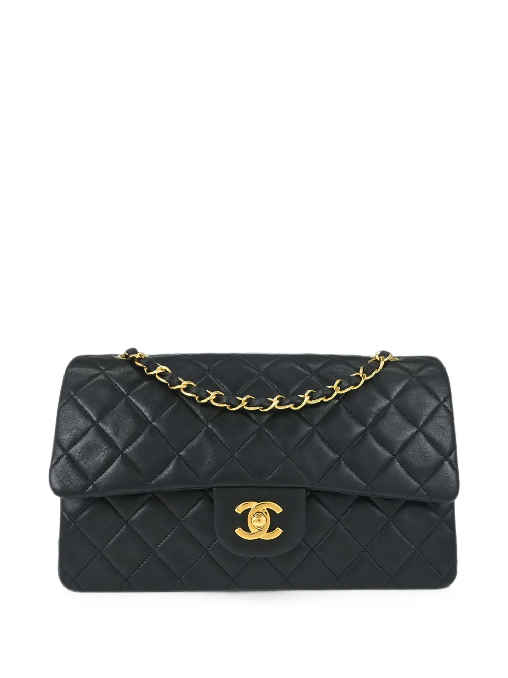 CHANEL Pre-Owned 1997-1999 medium Classic Double Flap shoulder bag - Schwarz