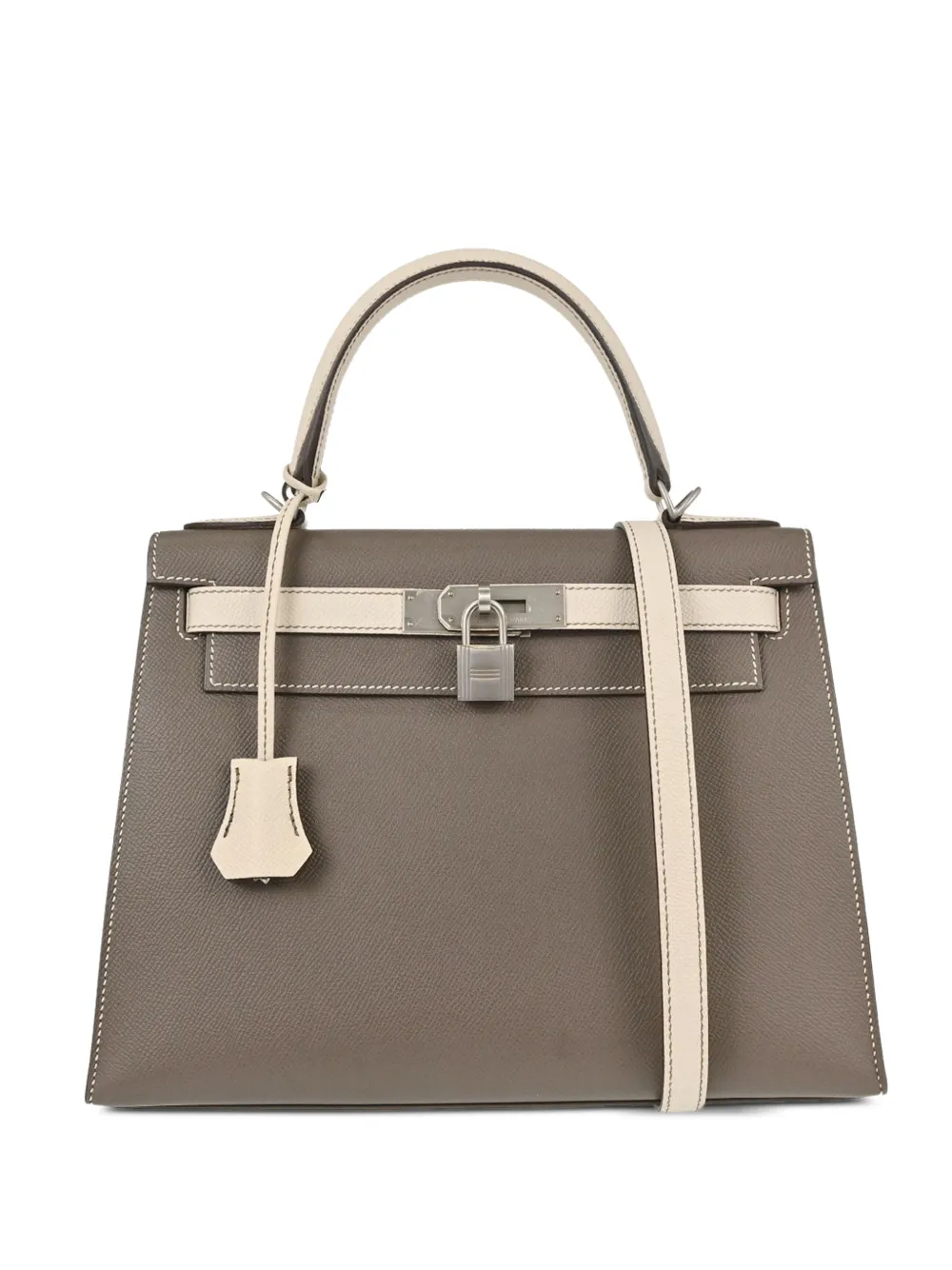 Hermès Pre-Owned 2019 28 Kelly Sellier tote bag - Grau