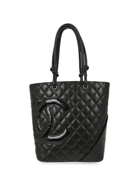 CHANEL Pre-Owned tote Cambon Ligne capitonada 2006-2008