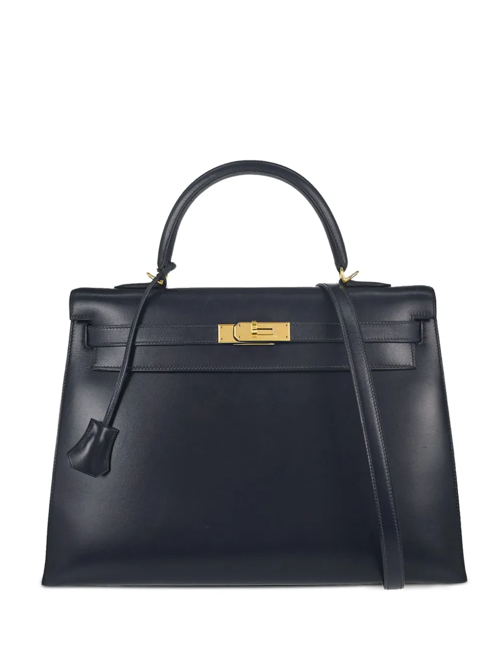 Hermès Pre-Owned 2000 35 Kelly Sellier shoulder handbag - Blau