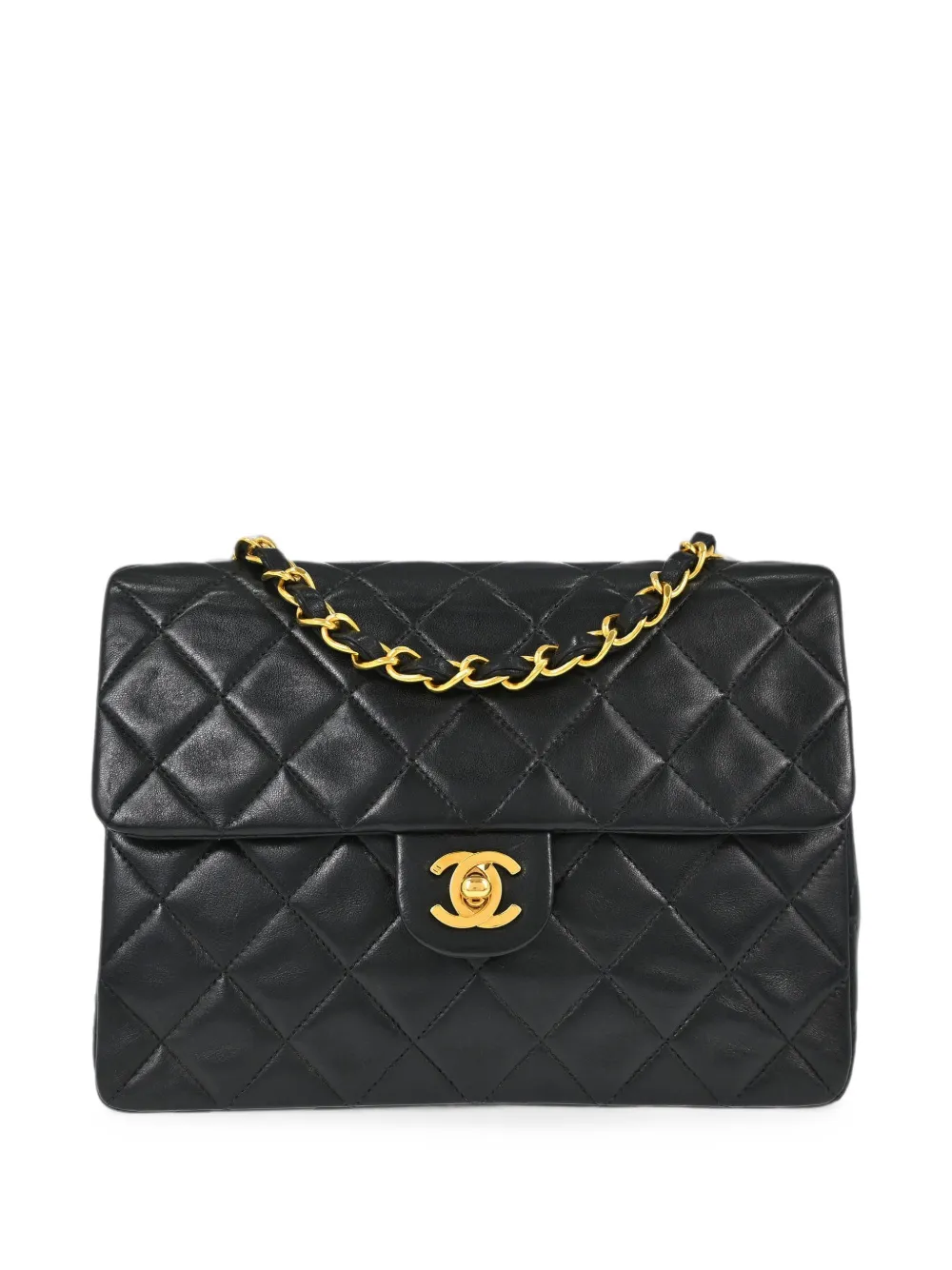 CHANEL Pre-Owned 1991-1994 Square Flap quilted shoulder bag - Nero