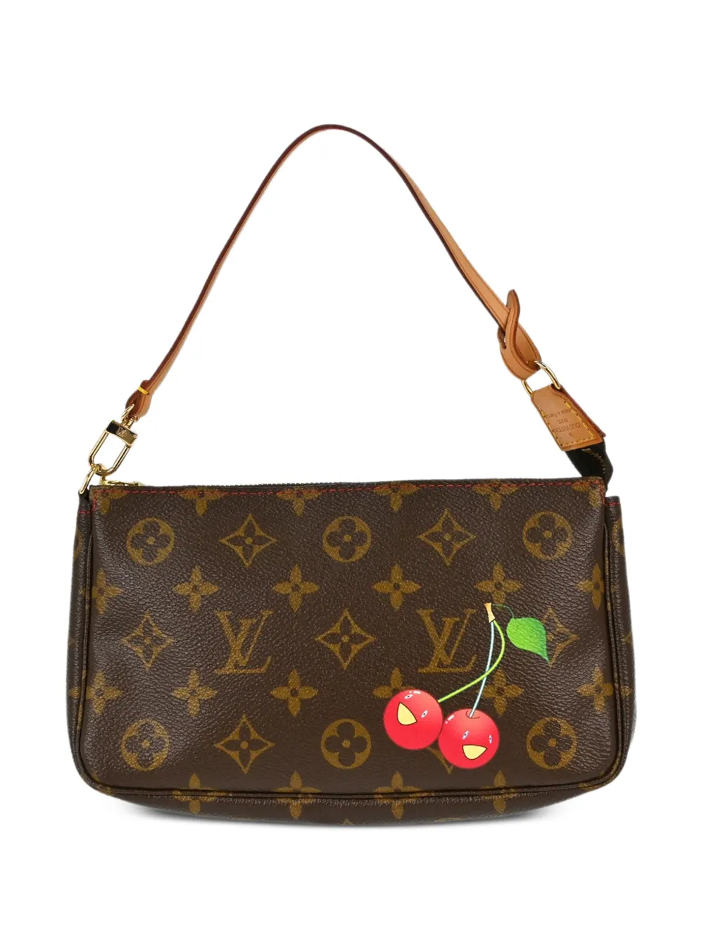 Louis Vuitton Pre-Owned Cherry Pochette Accessoires monogram tote bag - Braun