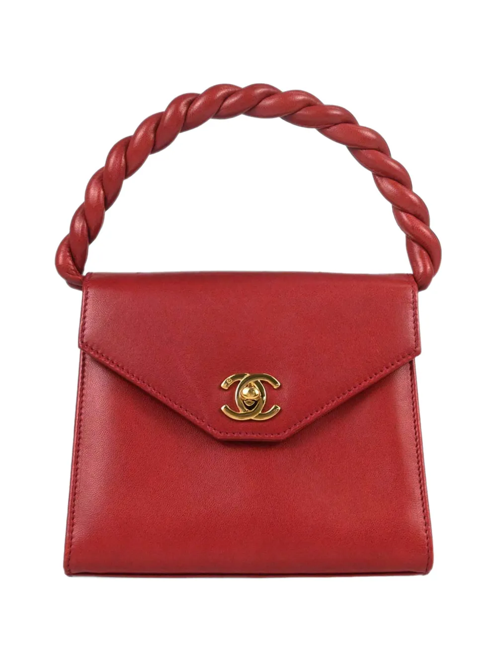 CHANEL Pre-Owned 1996-1997 twist-handle tote bag - Red