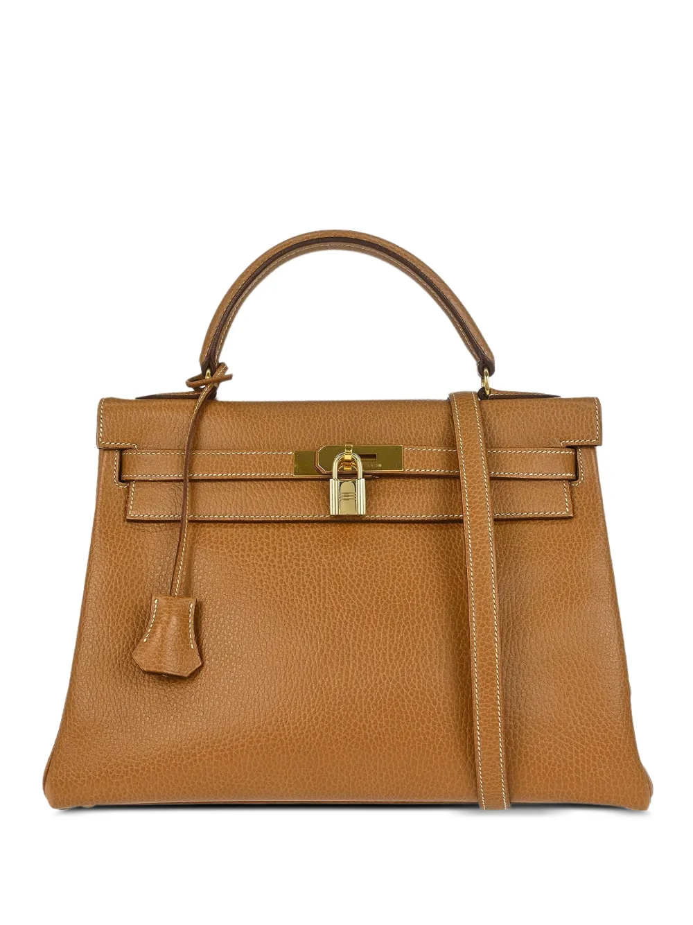 Hermès Pre-Owned 1994 32 Kelly Retourne tote bag - Braun
