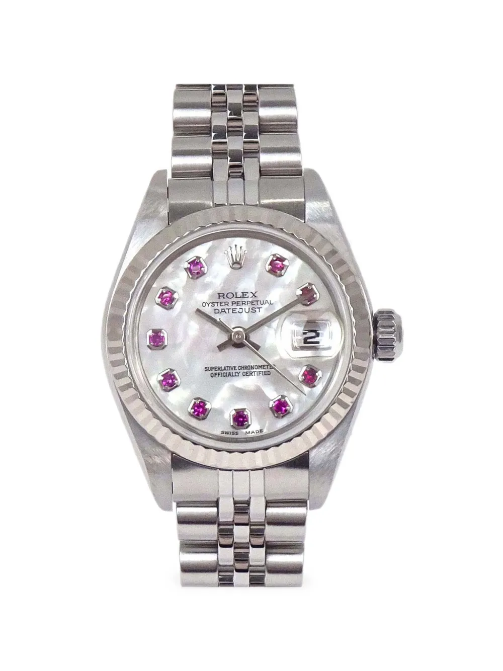 Rolex Oyster Perpetual Datejust 26mm watch - Argento