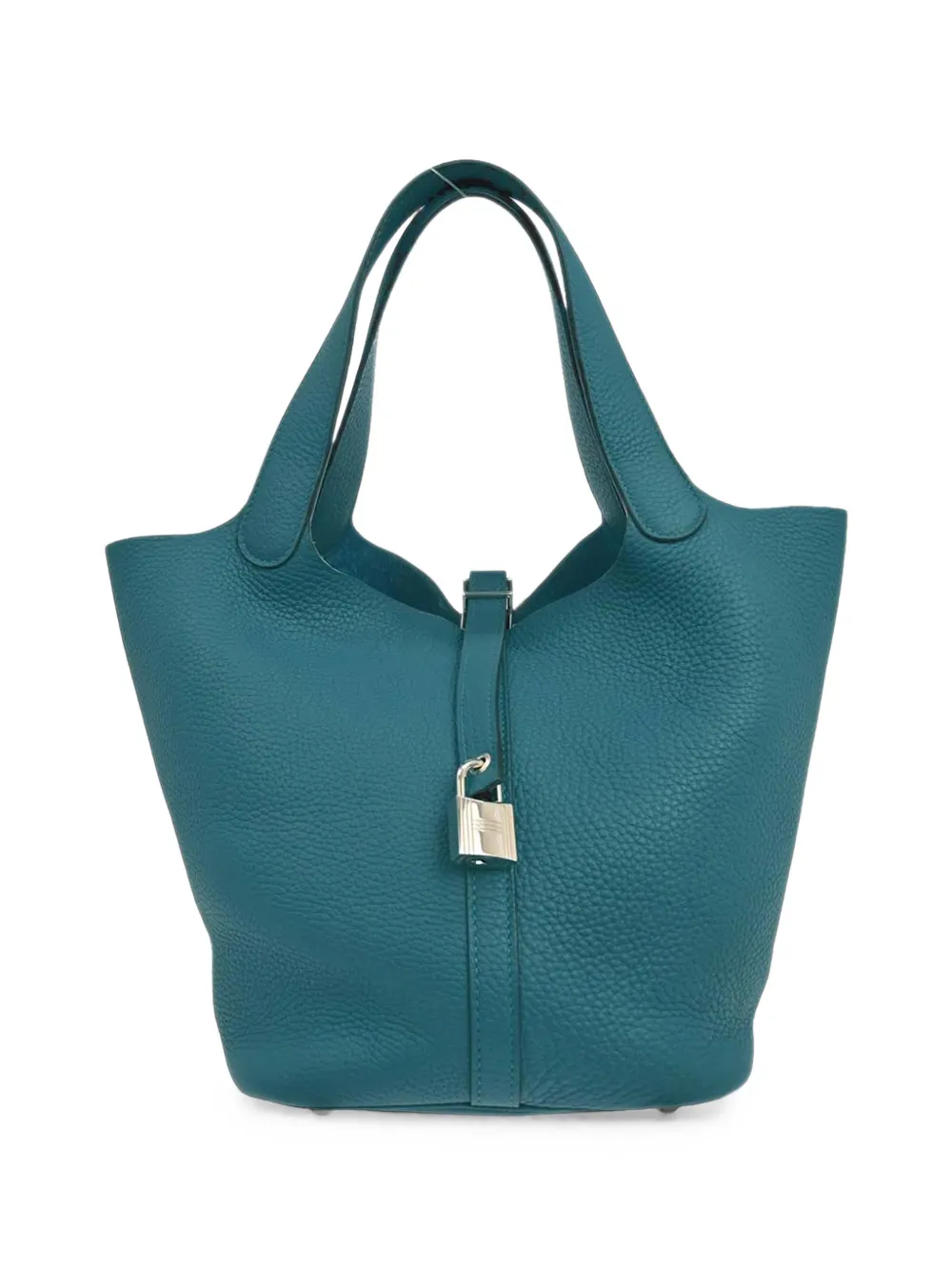 Hermès Pre-Owned 2019 MM Picotin Lock 22 tote bag - Bleu Hermès Pre-Owned 2019 MM Picotin Lock 22 tote bag - Bleu