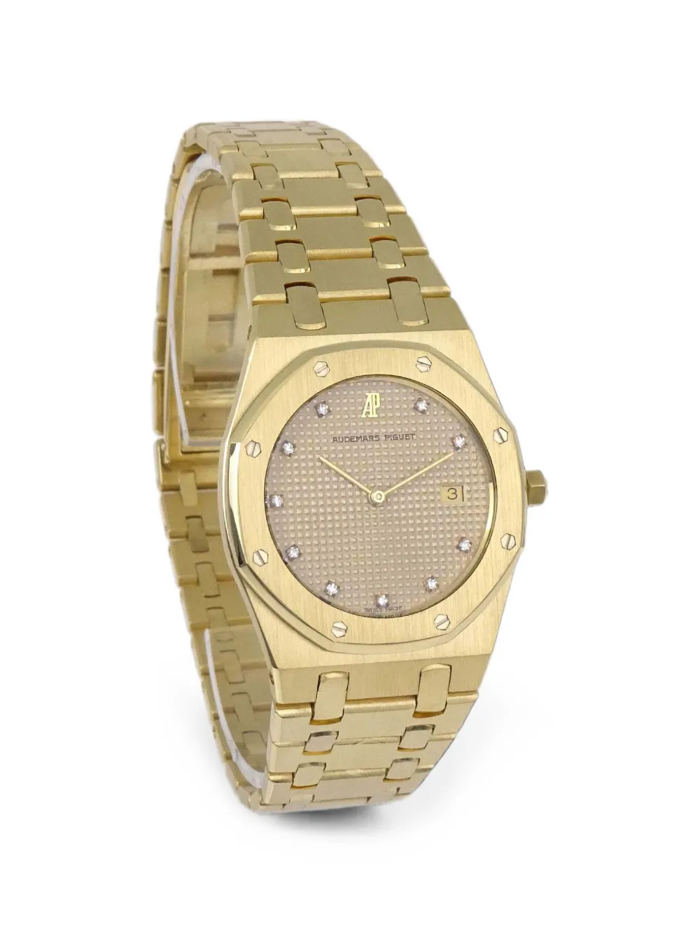 Audemars Piguet pre owned Royal Oak Diamond 33mm watch - Oro