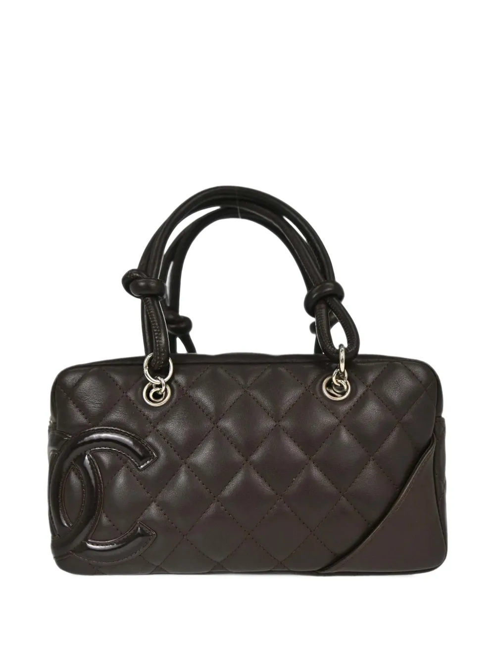CHANEL Pre-Owned 2005-2006 Cambon Ligne shoulder bag - Marrone