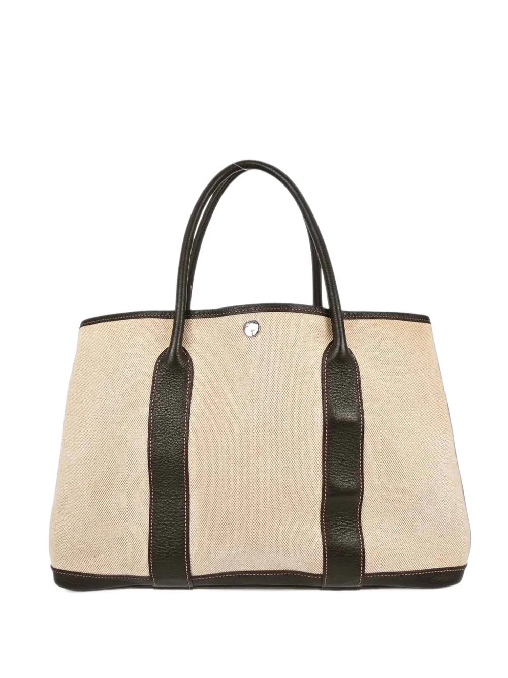 Hermès Pre-Owned 2005 Garden Party tote bag - Tons neutres Hermès Pre-Owned 2005 Garden Party tote bag - Tons neutres