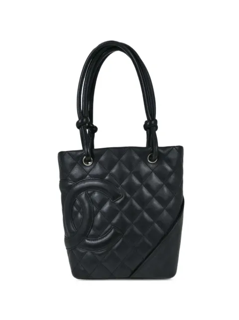 CHANEL Pre-Owned tote Cambon Ligne capitonada 2004-2005