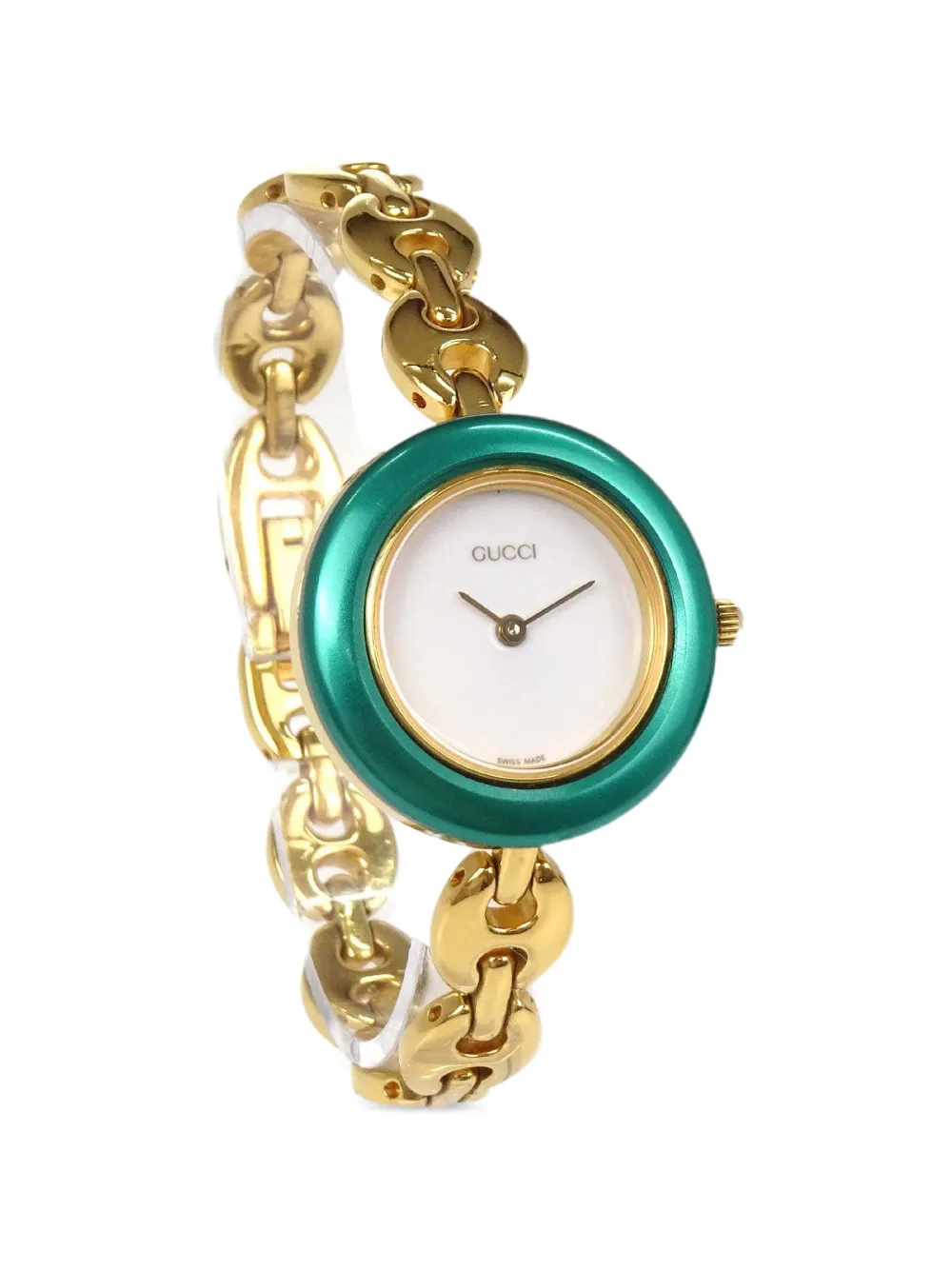 Gucci Pre-Owned Change Bezel Chameleon 25mm watch - Weiß