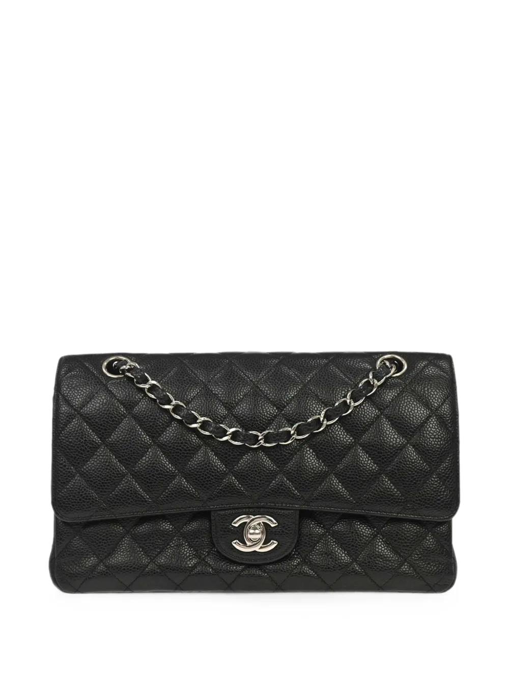 CHANEL Pre-Owned 2014 medium Classic Double Flap shoulder bag - Black