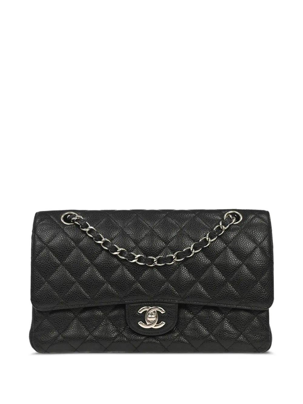 CHANEL Pre-Owned 2014 medium Classic Double Flap shoulder bag - Schwarz