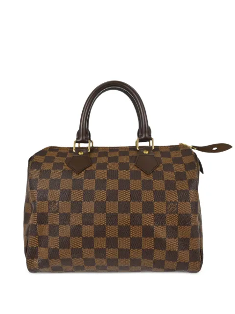 Louis Vuitton Pre-Owned 25 Speedy Damier Ebène tote bag