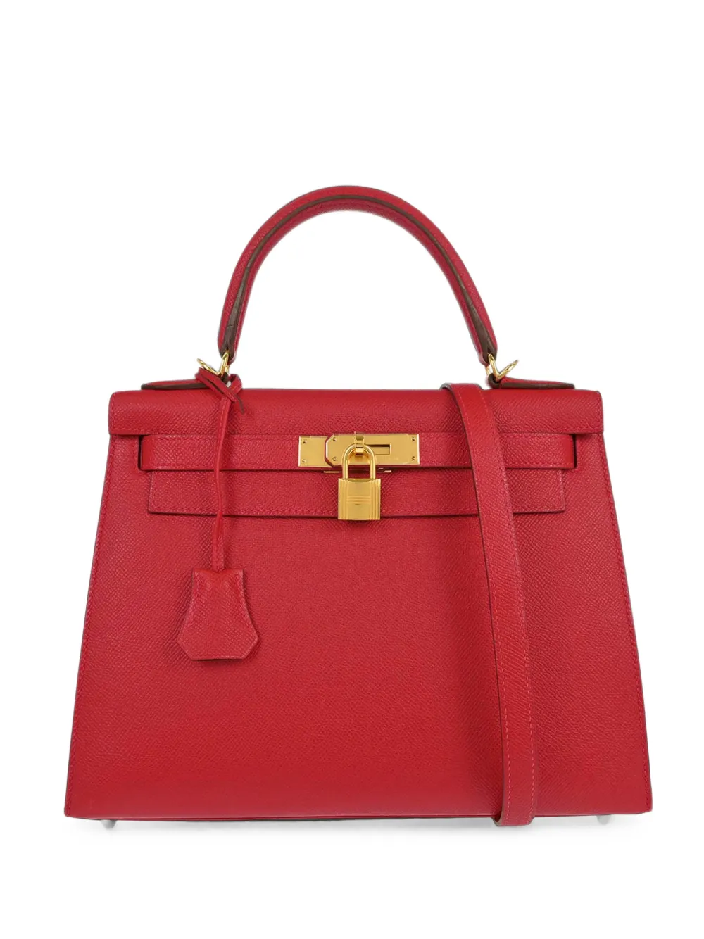 Hermès Pre-Owned 2016 Kelly 28 Sellier shoulder bag - Red