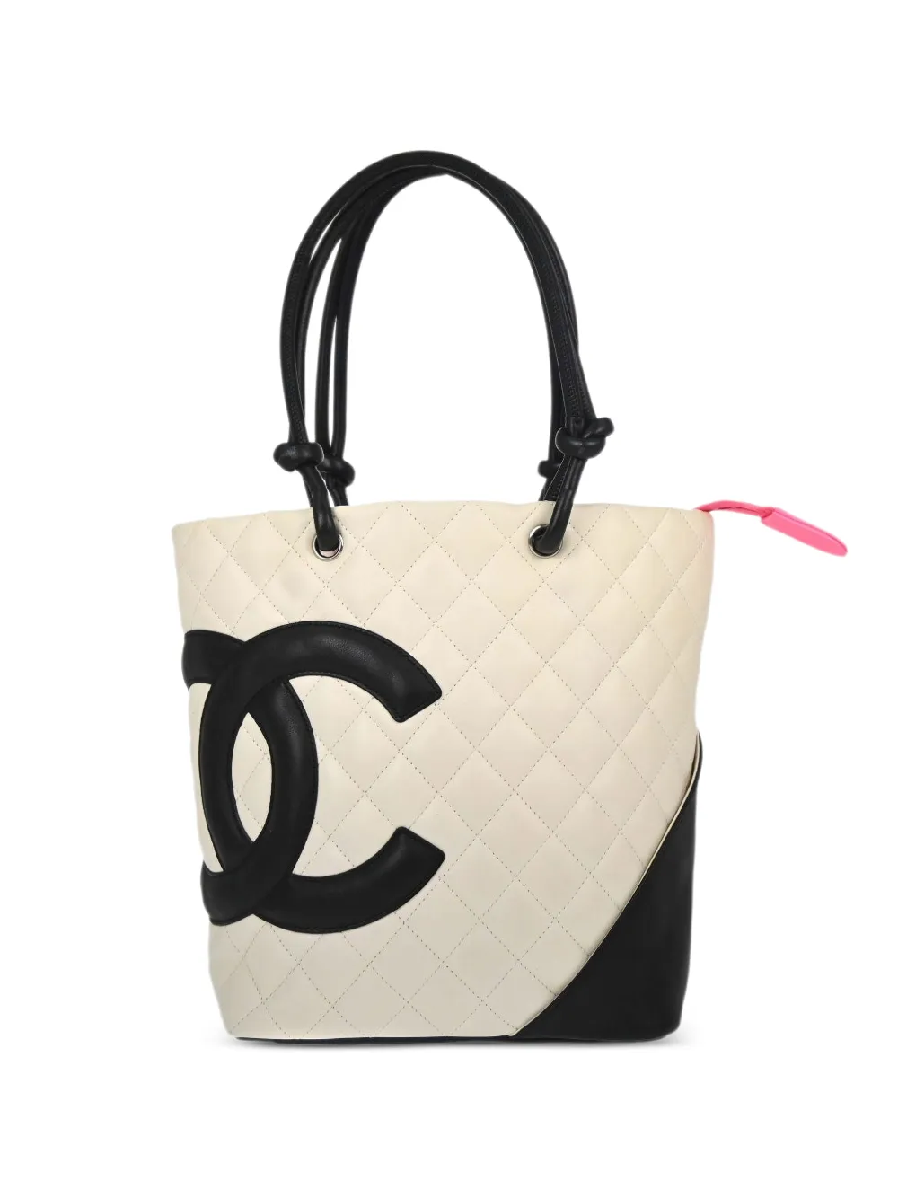 CHANEL Pre-Owned 2005-2006 Cambon Ligne tote bag - Nude