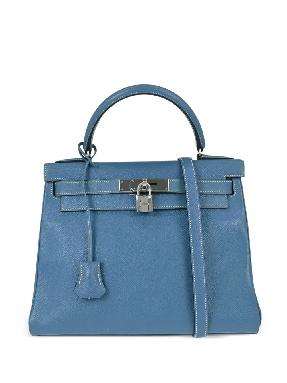 Hermès Pre-Owned 1999 28 Kelly Retourne tote bag - Blau