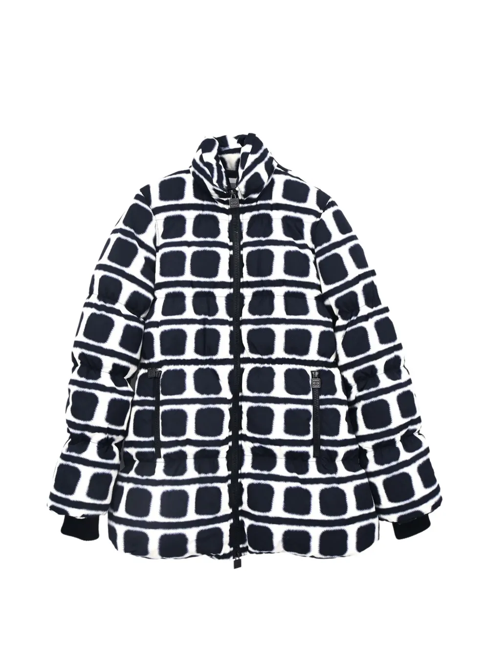 CHANEL Pre-Owned 2007 Sport Line geometric-print jacket - Bianco