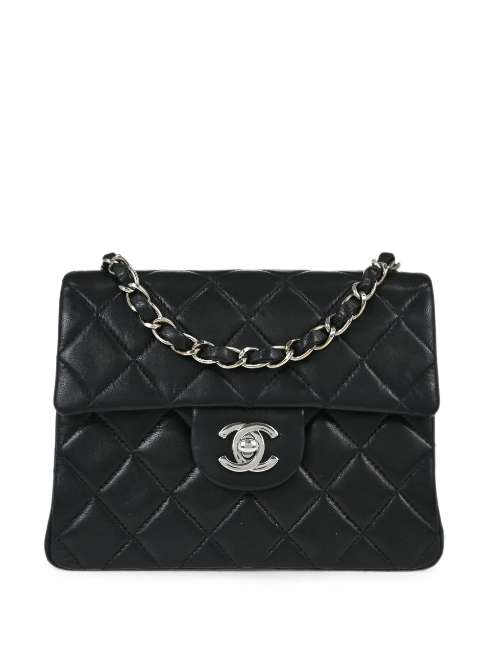 CHANEL Pre-Owned 1997-1999 quilted Classic Flap mini bag - Black