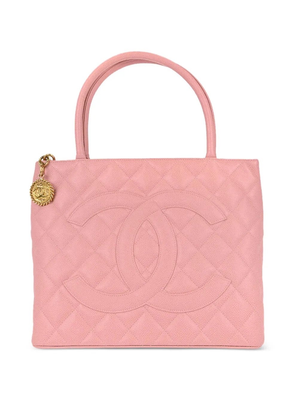 CHANEL Pre-Owned 2003-2004 Medallion tote bag - Rosa