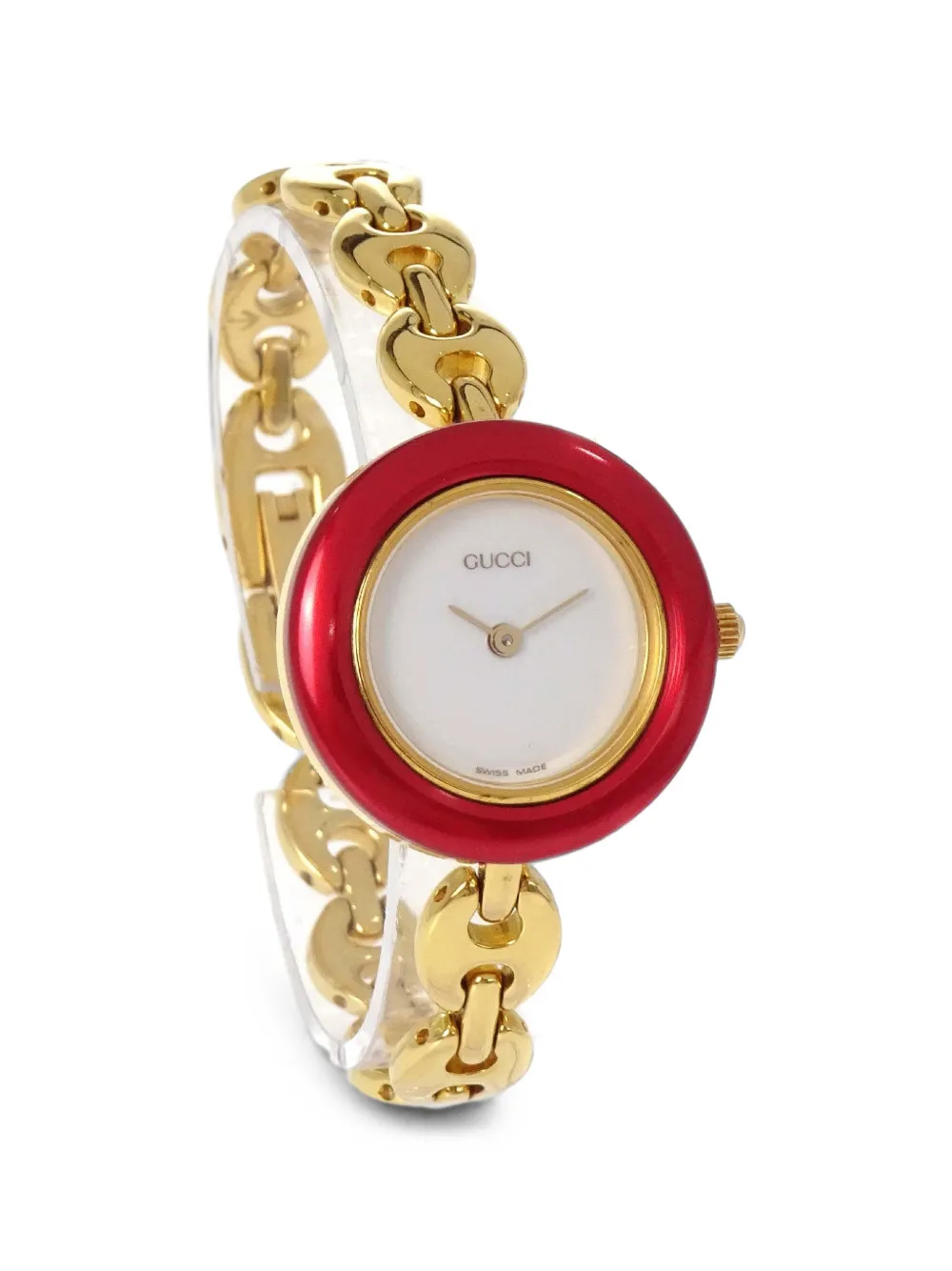 Gucci Pre-Owned Change Bezel 25mm watch - Bianco