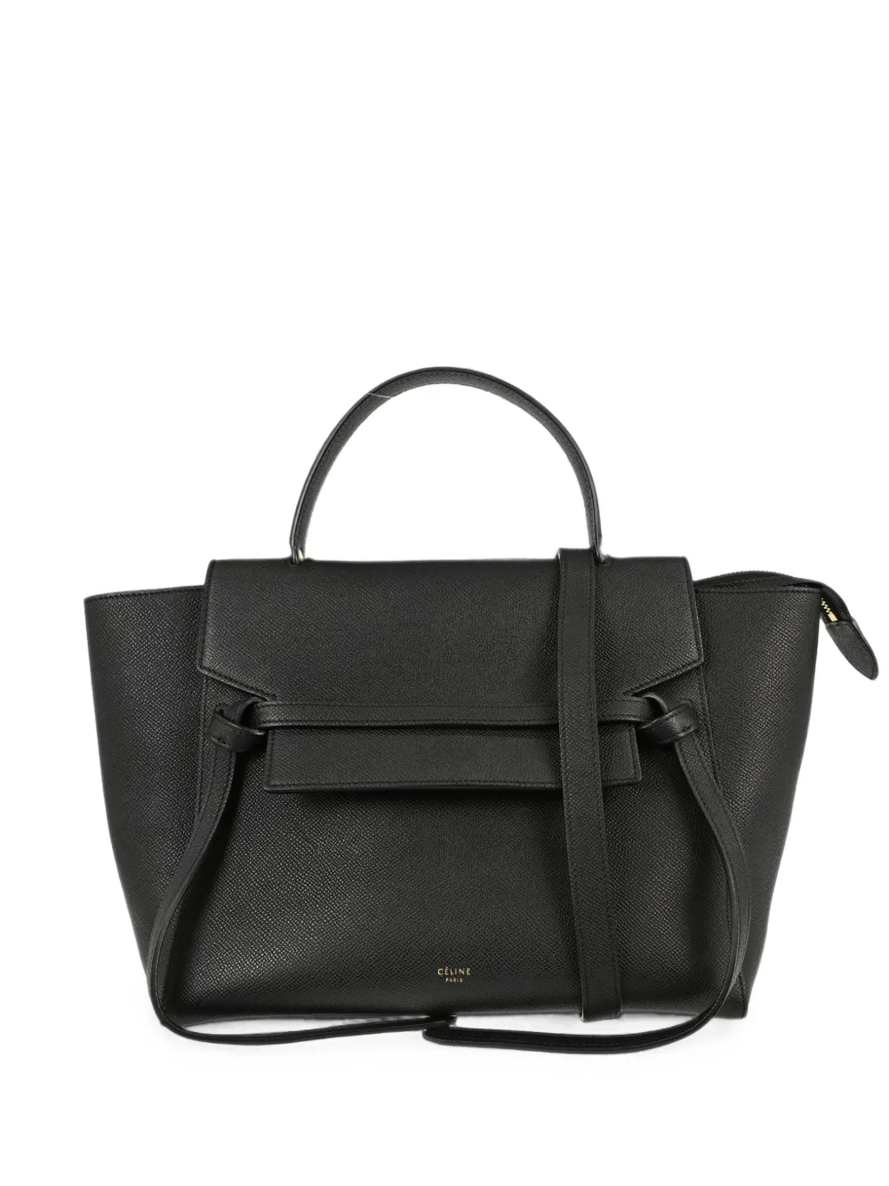 Pre-owned Celine Belt Bag Shoulder Bag In Black
