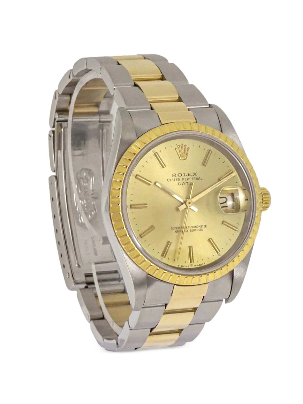 Rolex 1975 Oyster Perpetual Date 34mm watch - Or