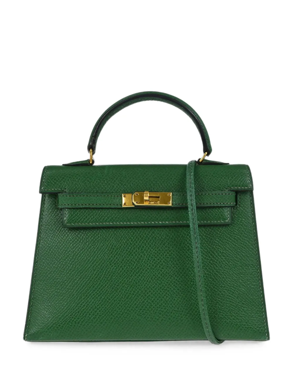 Hermès Pre-Owned 1992 Mini Kelly 15 tote bag - Vert