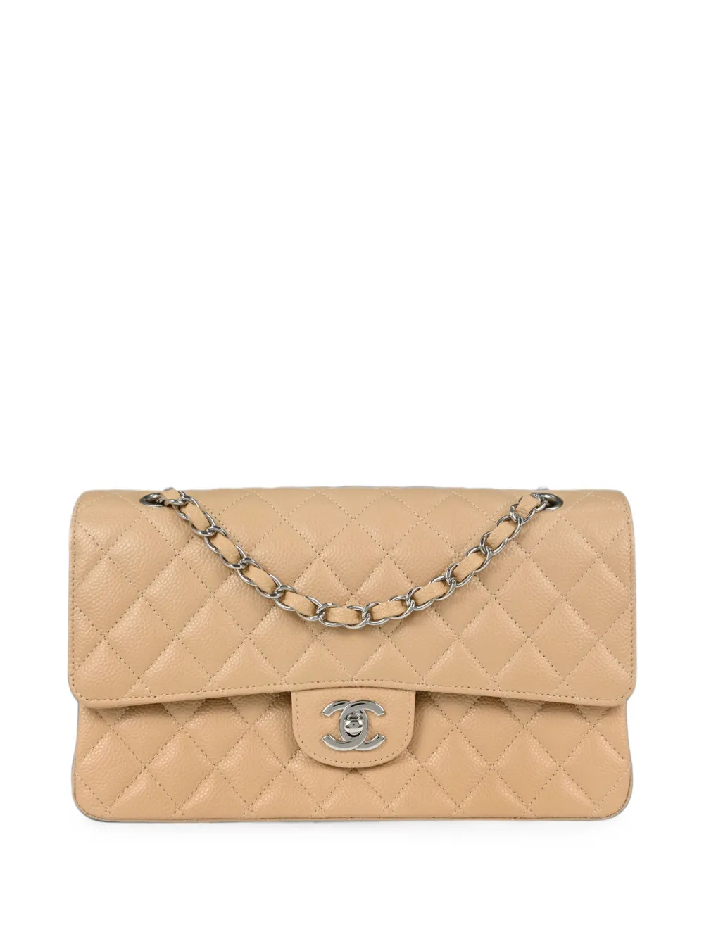 CHANEL Pre-Owned 2018 Classic Double Flap shoulder bag - Toni neutri