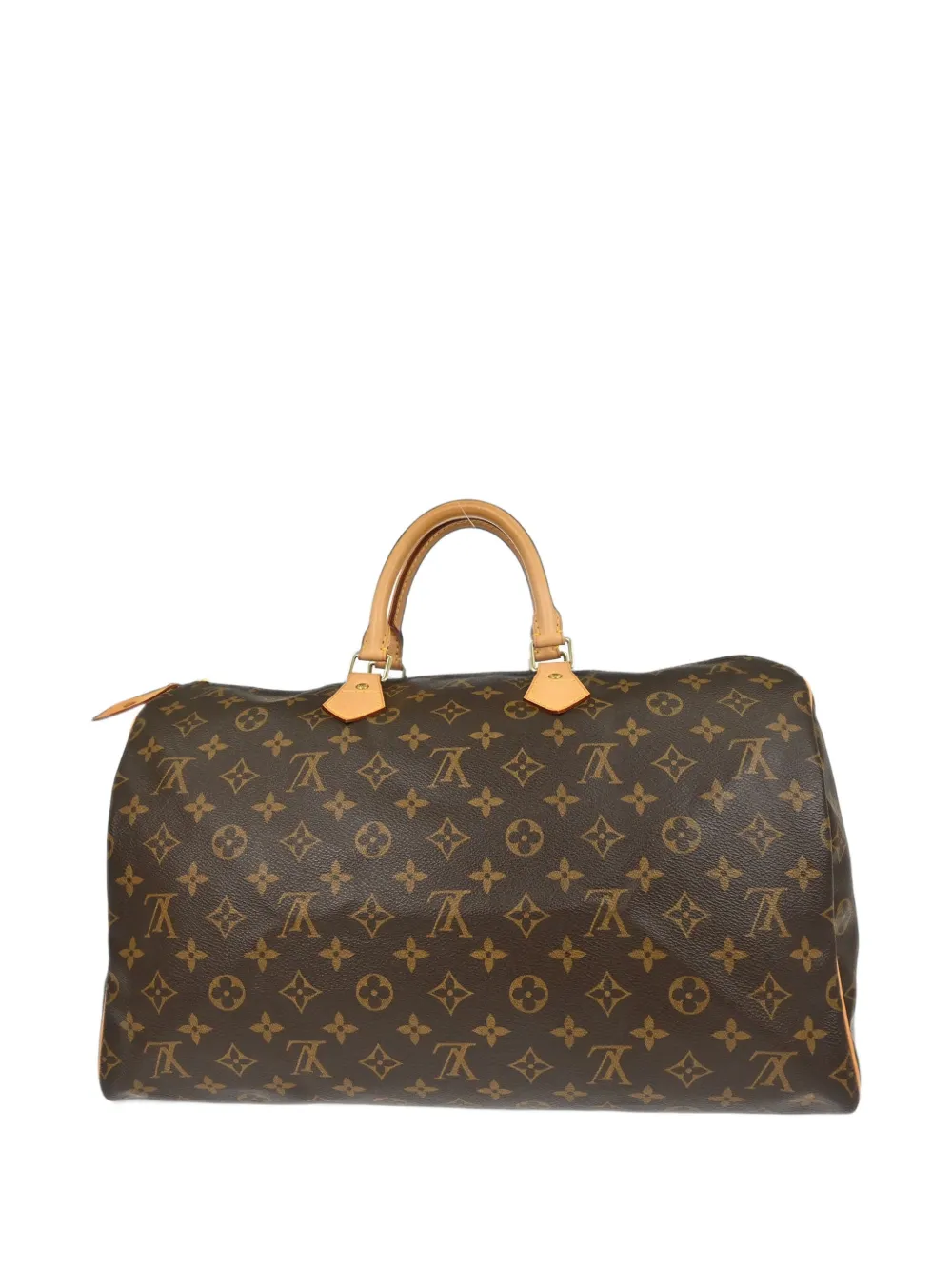 Louis Vuitton Pre-Owned Monogram Speedy 40 luggage bag - Braun
