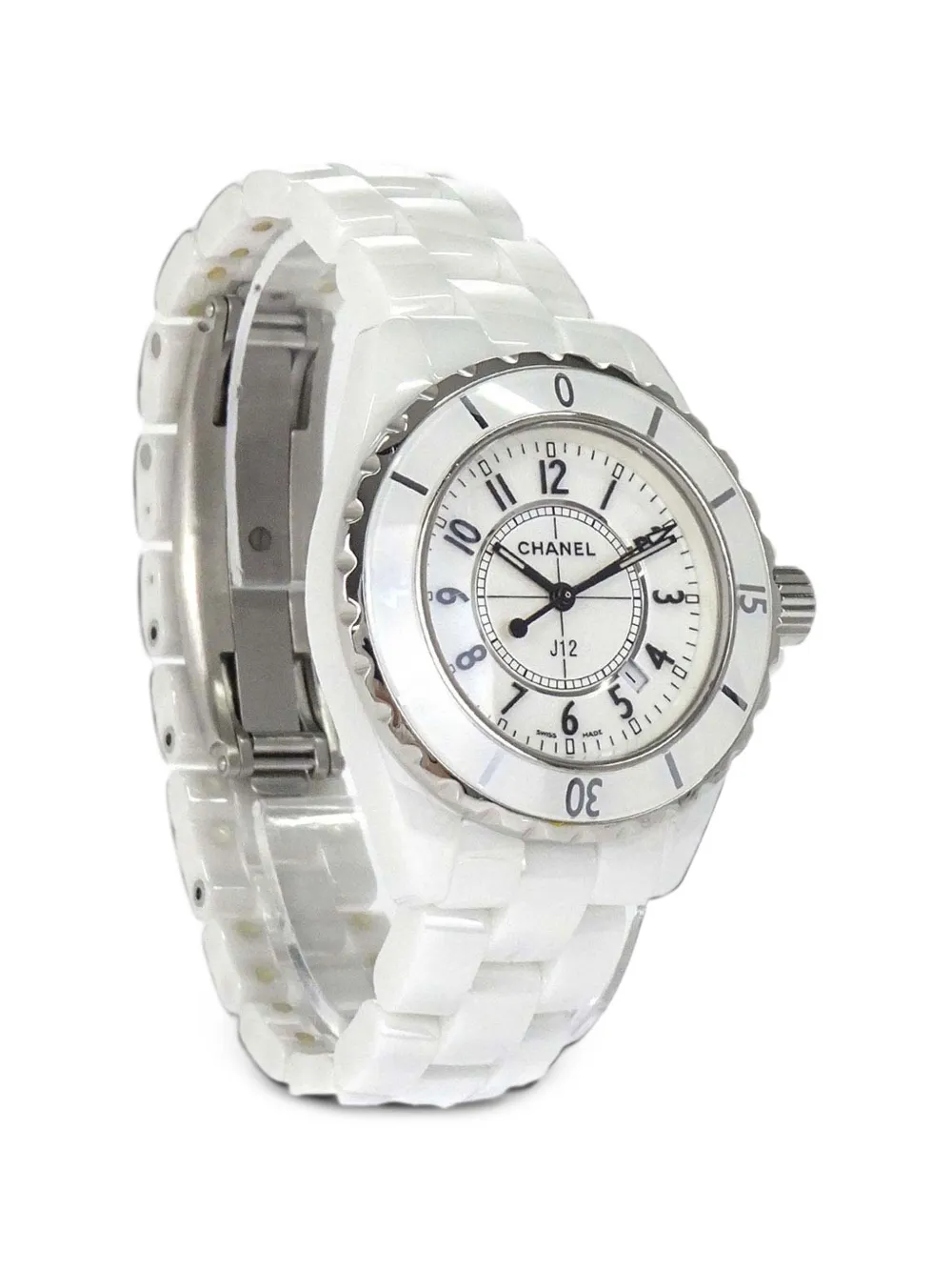 CHANEL Pre-Owned J12 33mm watch - Bianco