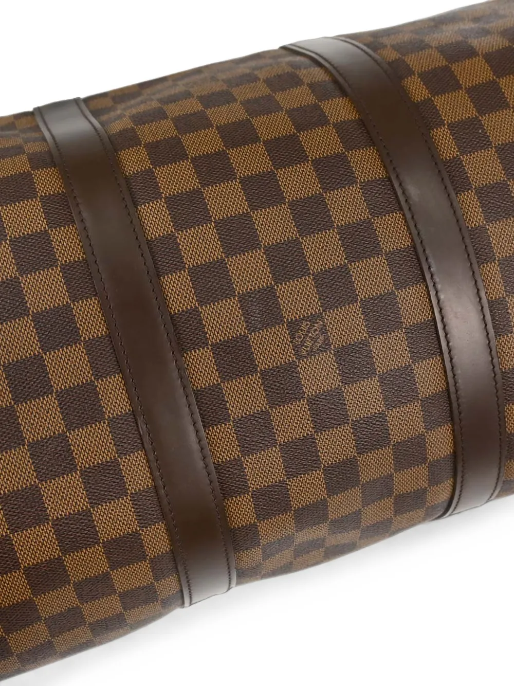 Louis Vuitton Pre-Owned 50 Damier Keepall handtas Bruin