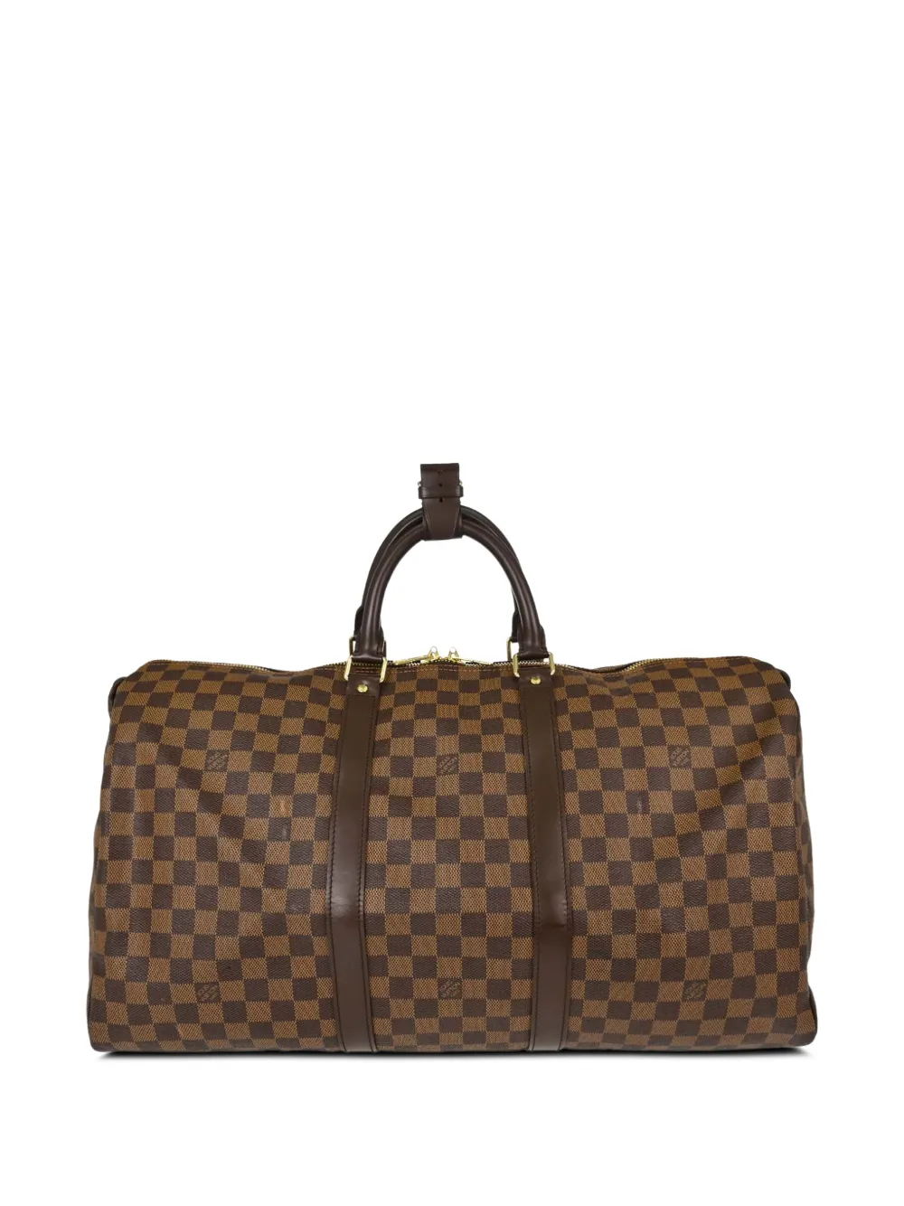 Louis Vuitton Pre-Owned 50 Damier Keepall handbag - Marrone