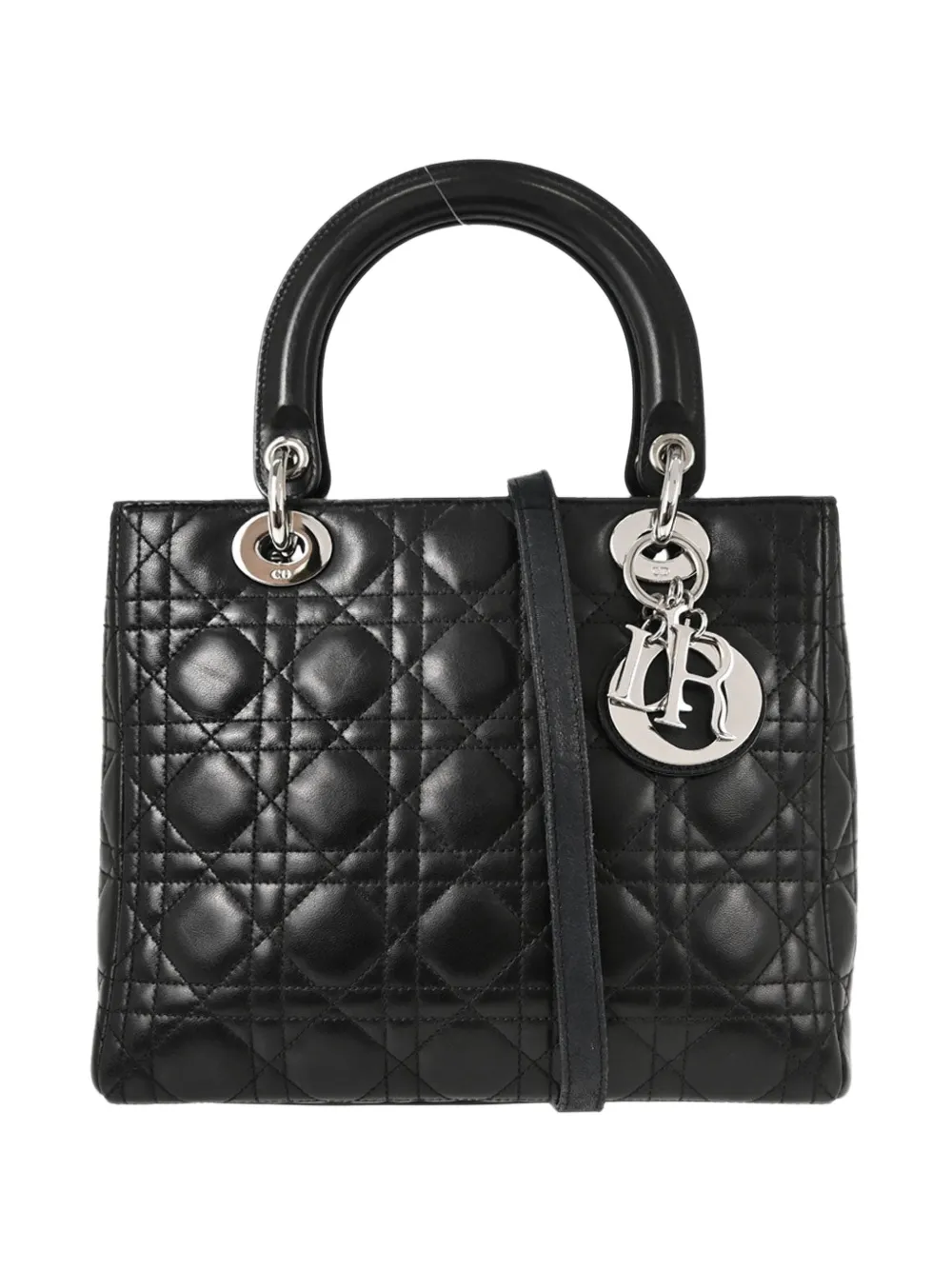 Christian Dior Pre-Owned Lady Dior Cannage tote bag - Noir Christian Dior Pre-Owned Lady Dior Cannage tote bag - Noir
