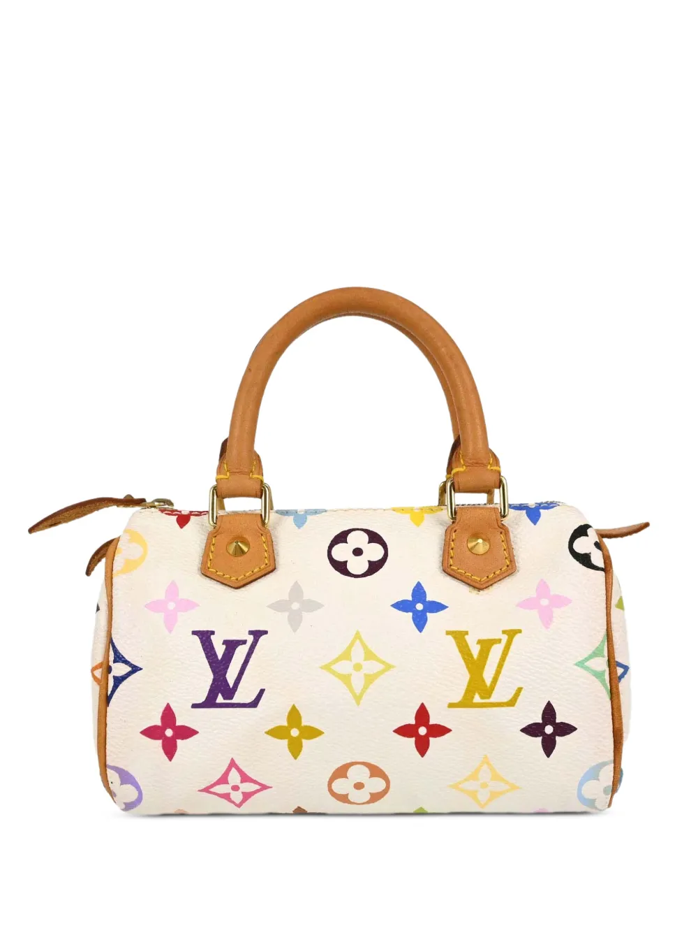 Louis Vuitton Pre-Owned mini Monogram Speedy handbag - Bianco