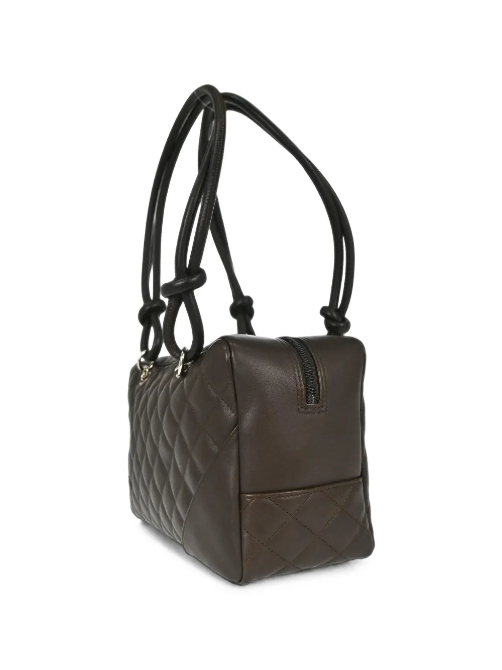 CHANEL Pre-Owned 2005-2006 Cambon Ligne shoulder bag - Marrone