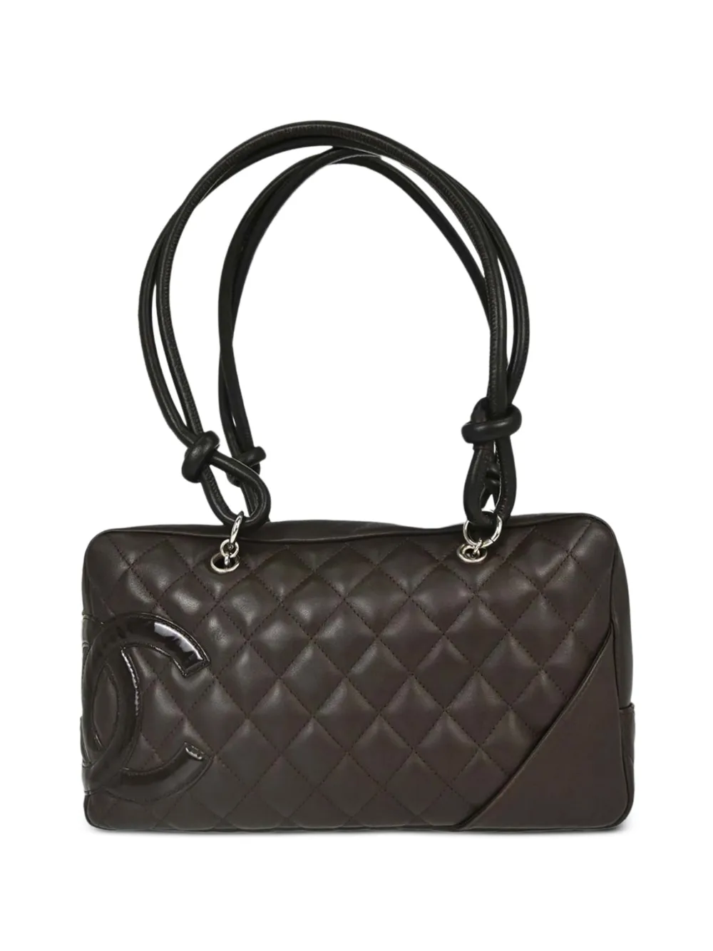 CHANEL Pre-Owned 2005-2006 Cambon Ligne shoulder bag - Brown