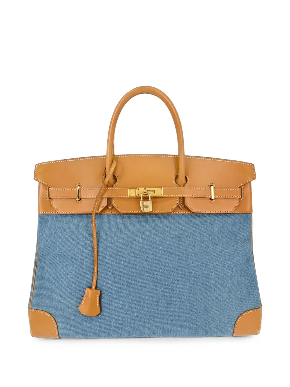 Hermès Pre-Owned 1999 40 Birkin tote bag - Blu