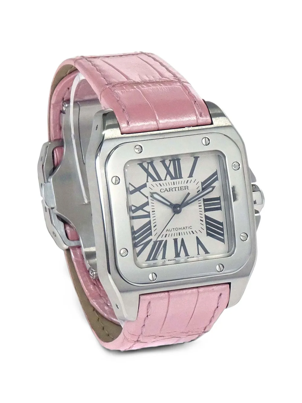 Cartier Santos 100 33mm watch - Blanc