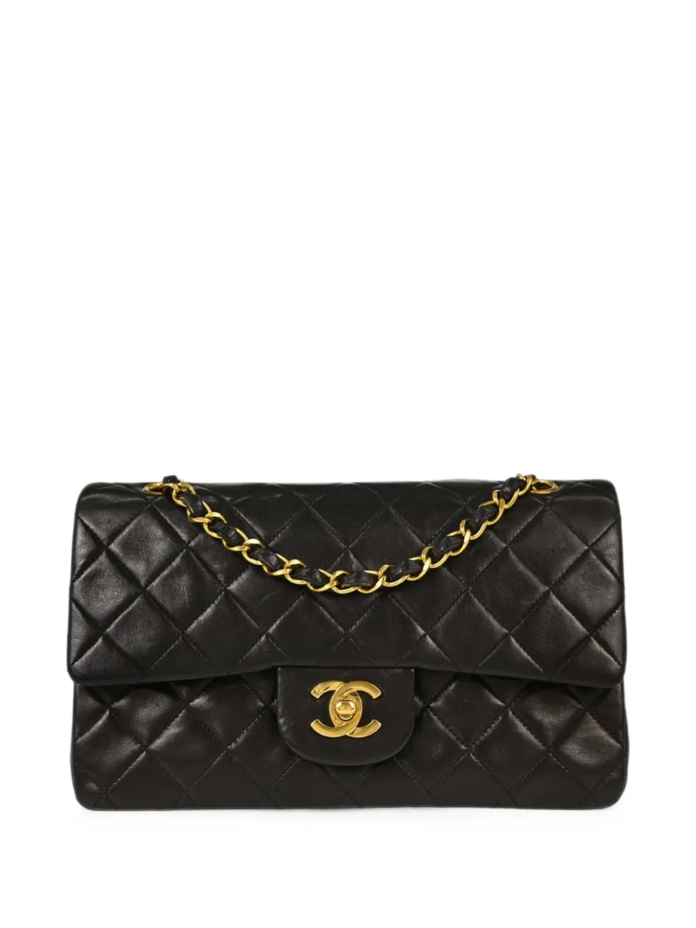 CHANEL Pre-Owned 1994-1996 small Classic Double Flap shoulder bag - Schwarz