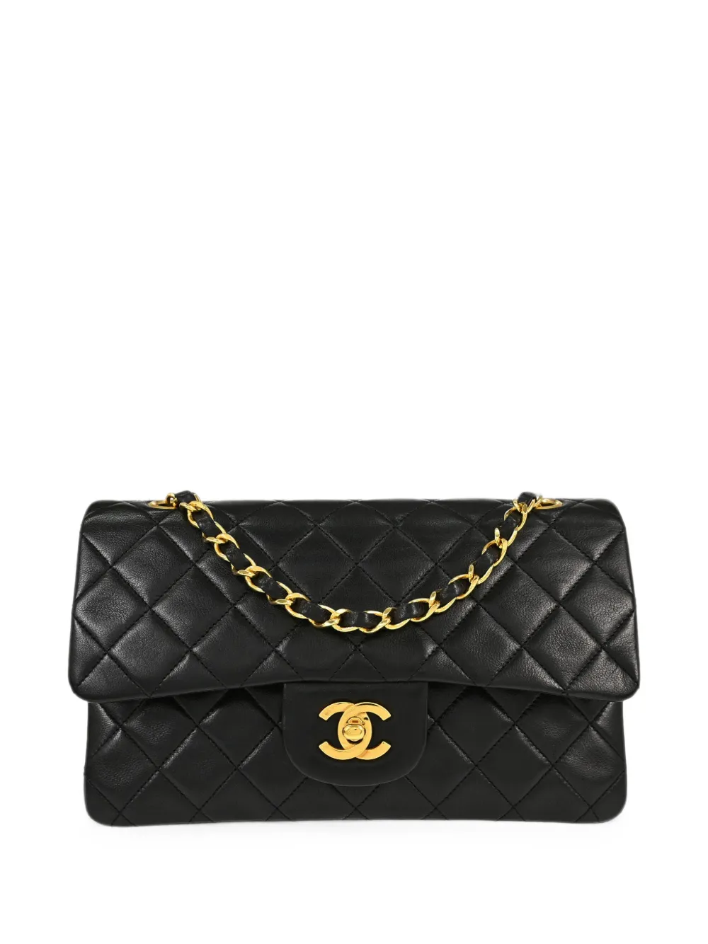 CHANEL Pre-Owned 1989-1991 Double Flap shoulder bag - Nero