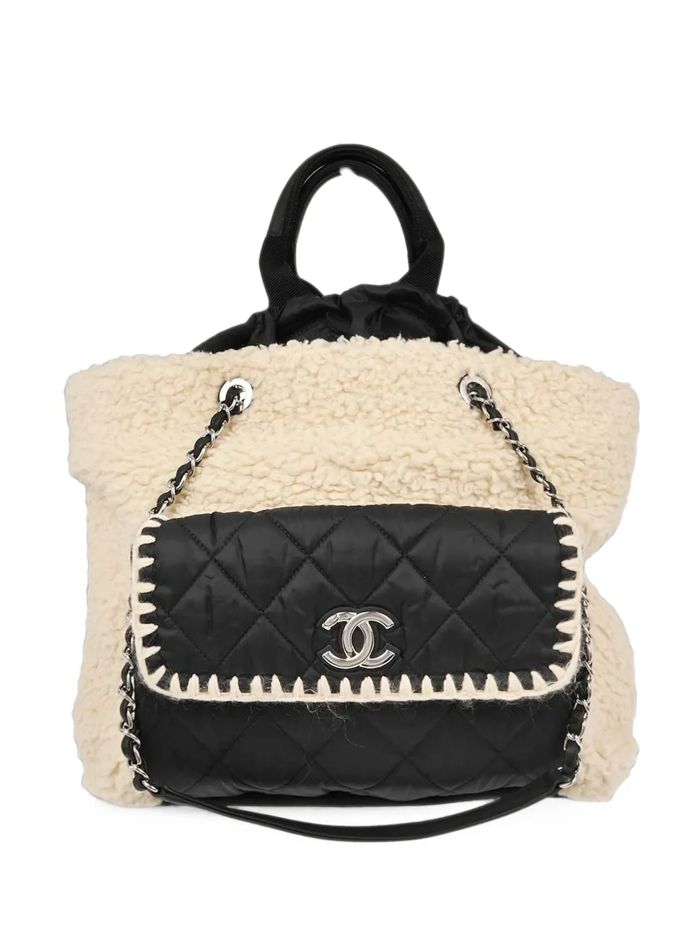 CHANEL Pre-Owned 2018-2019 Coco Neige tote bag - Toni neutri