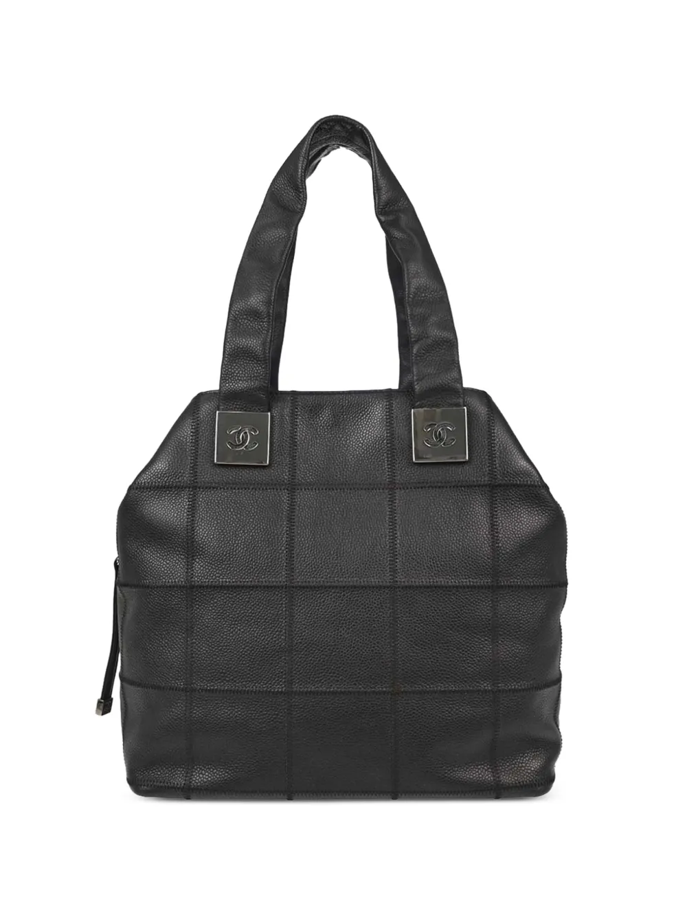 CHANEL Pre-Owned 2003-2004 Choco Bar Wild Stitch tote bag - Schwarz