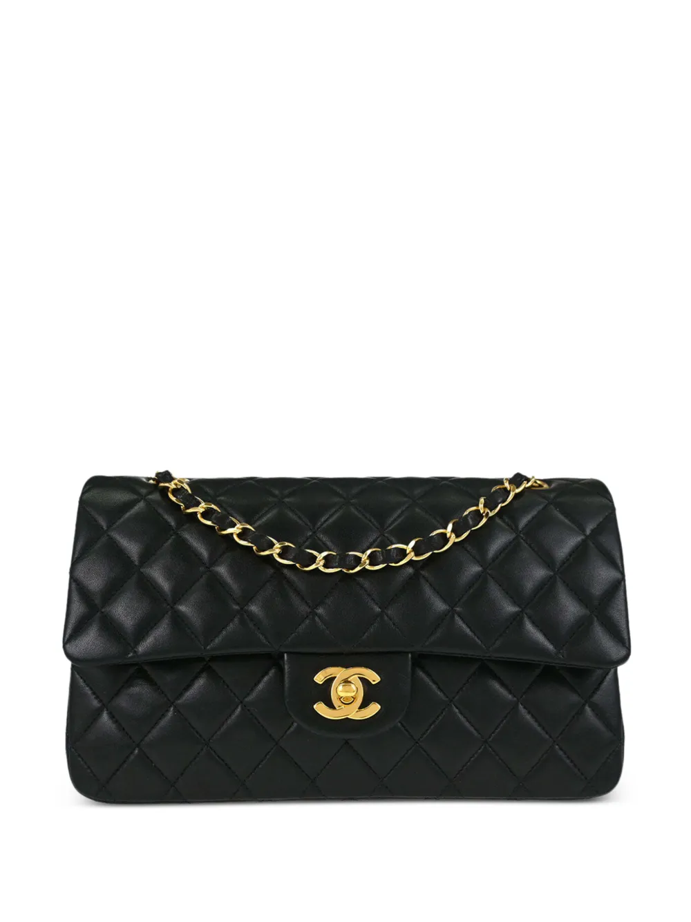 CHANEL Pre-Owned 2000-2001 medium Double Flap shoulder bag - Nero