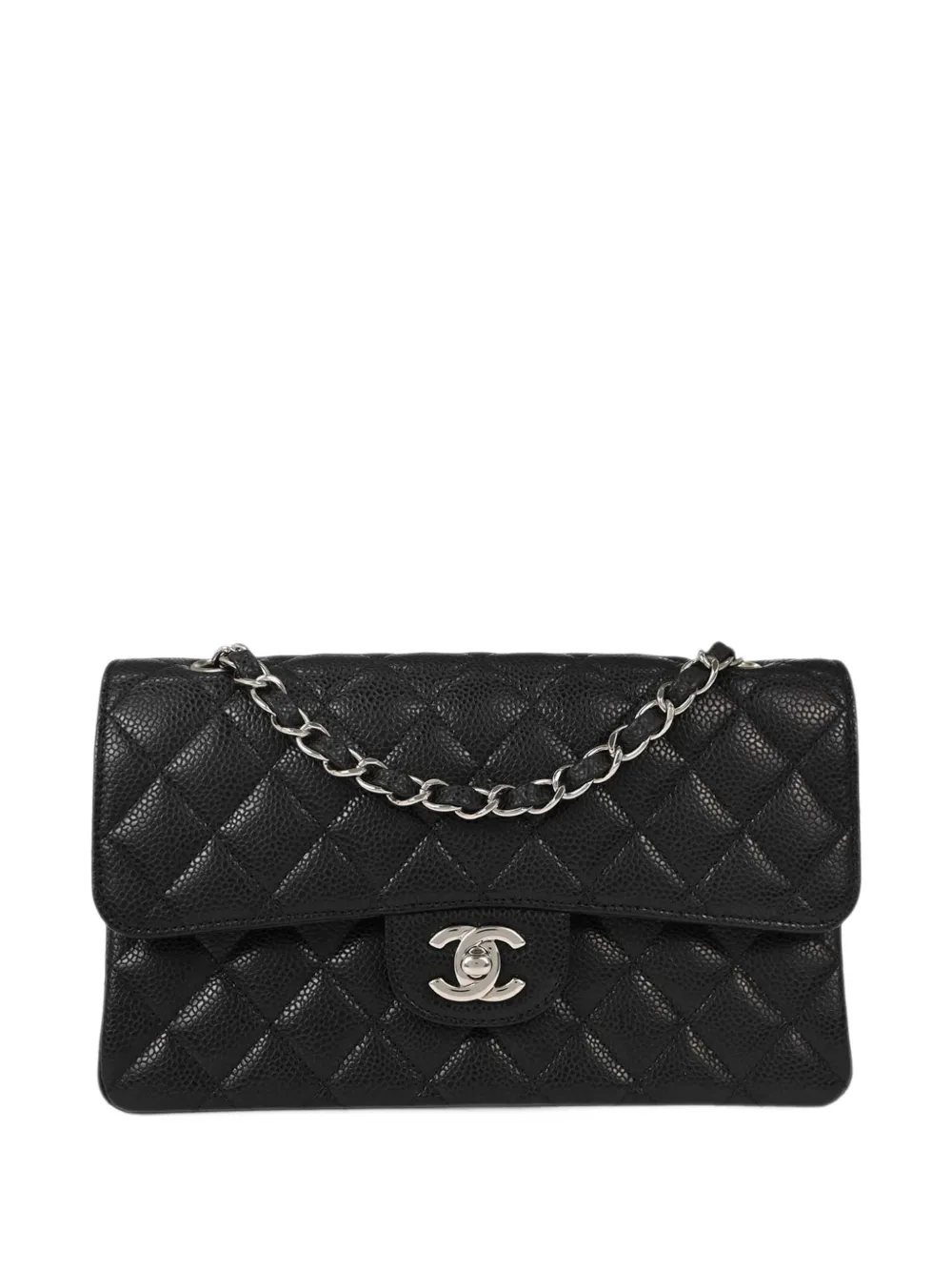 CHANEL Pre-Owned 2012 small classic double flap shoulder bag - Nero